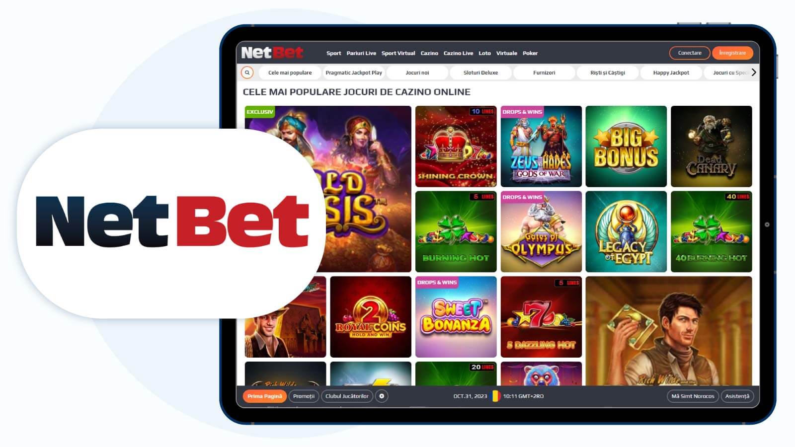 Netbet – Top Casino Online Pentru Aplicația Pe Mobil