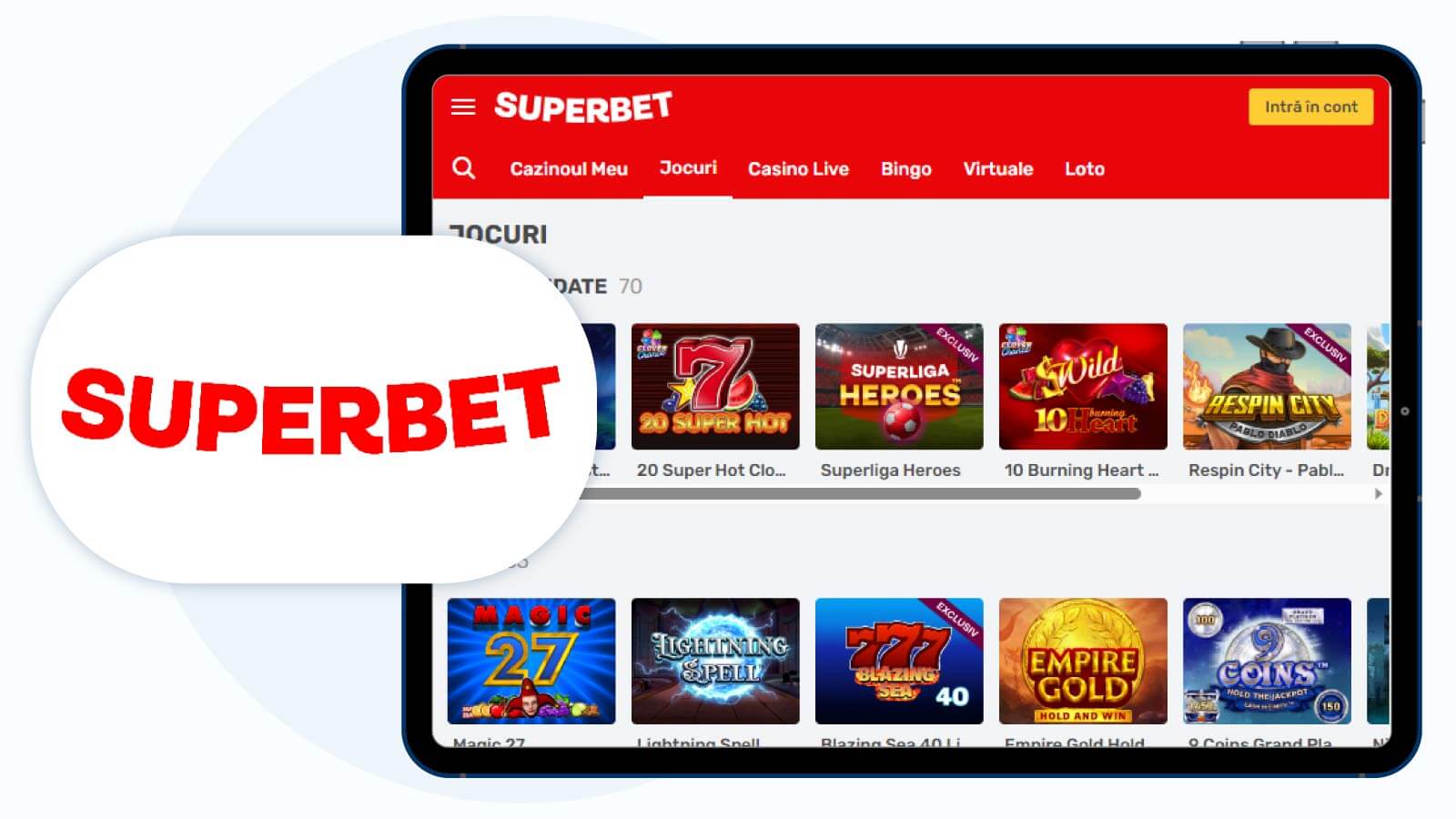 Superbet – Top Online Casino Pentru Depuneri Minime