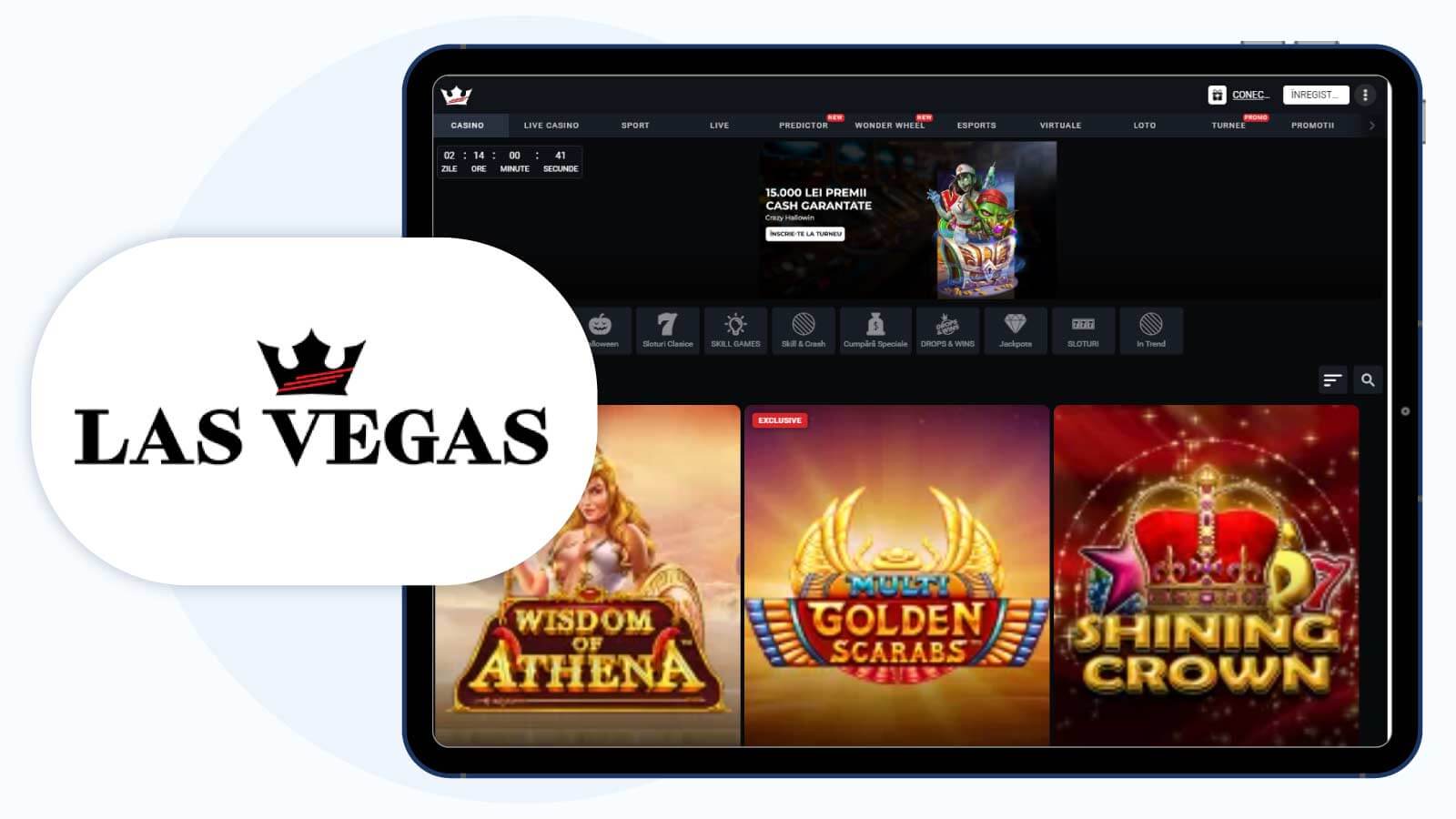 Las Vegas Cazino – Mize reduse la toate jocurile