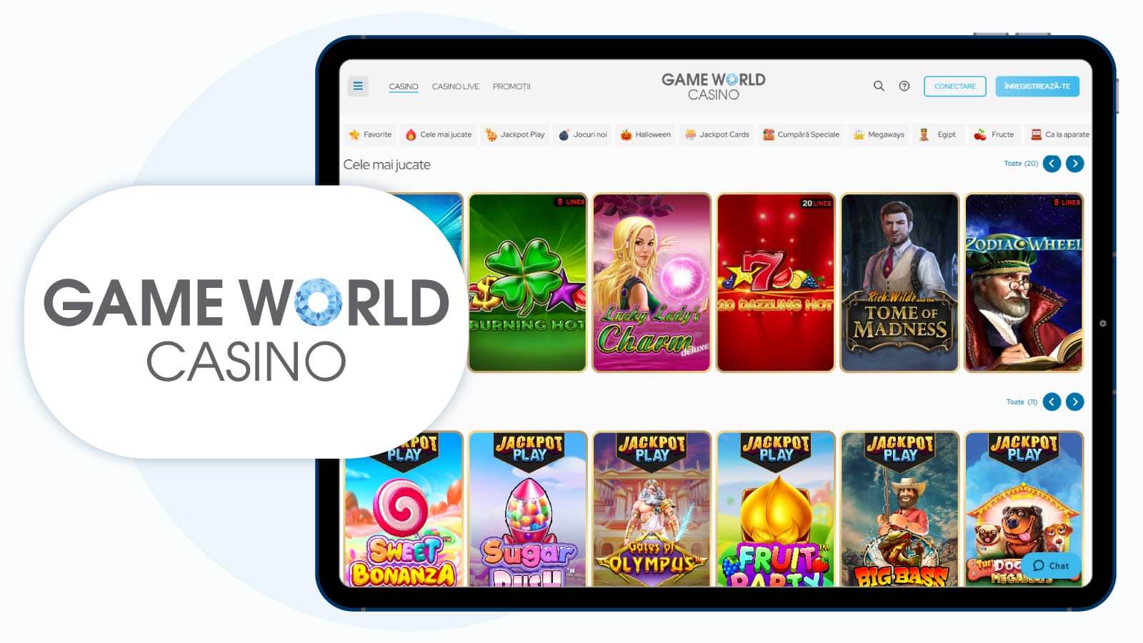 Game World Casino – Top Casino Online Pentru Păcănele