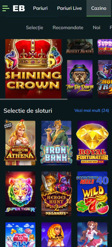 Excelbet casino game types mobile review