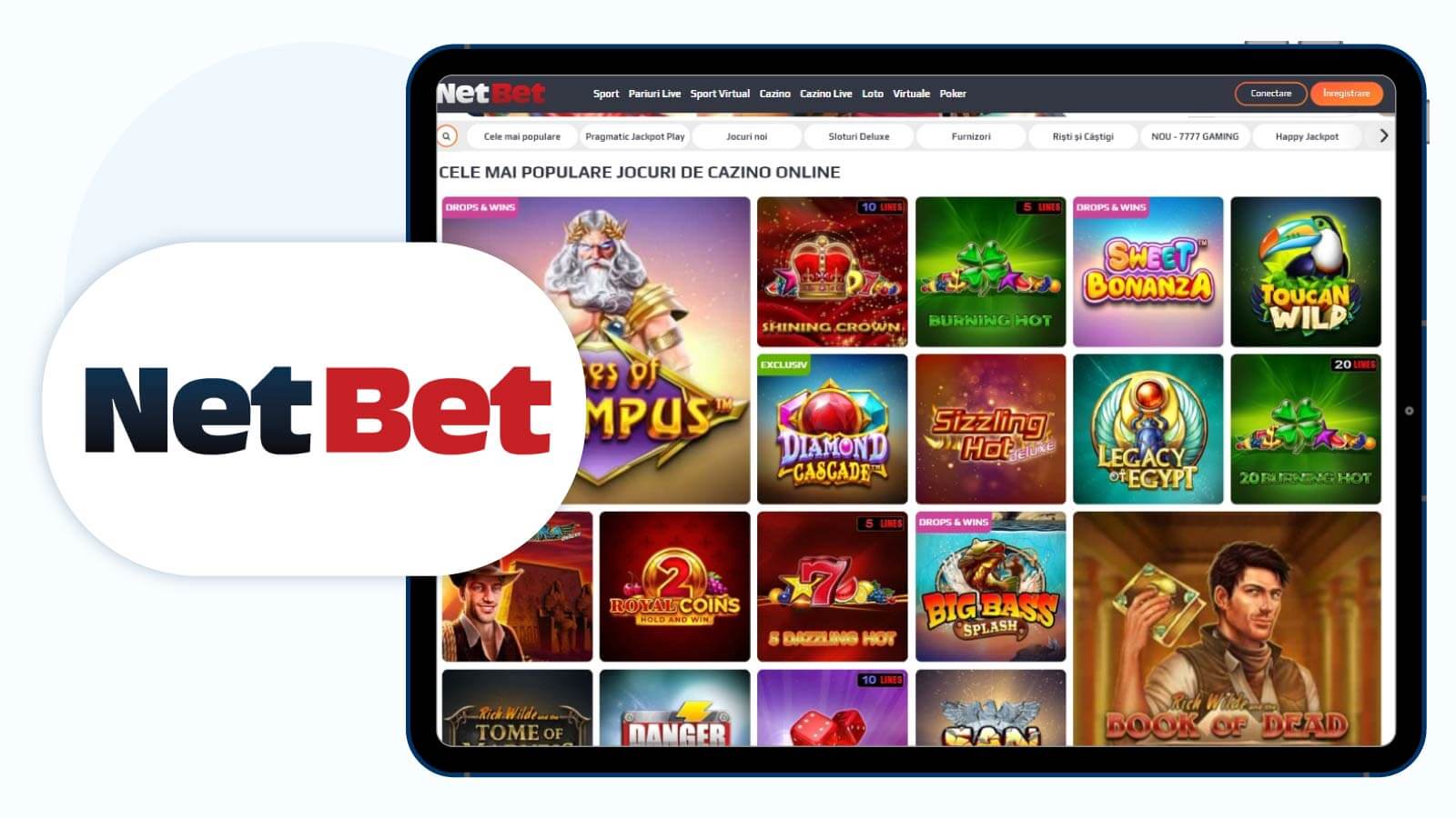 NetBet-Top-Casino-Străin-Pentru-Clubul-VIP