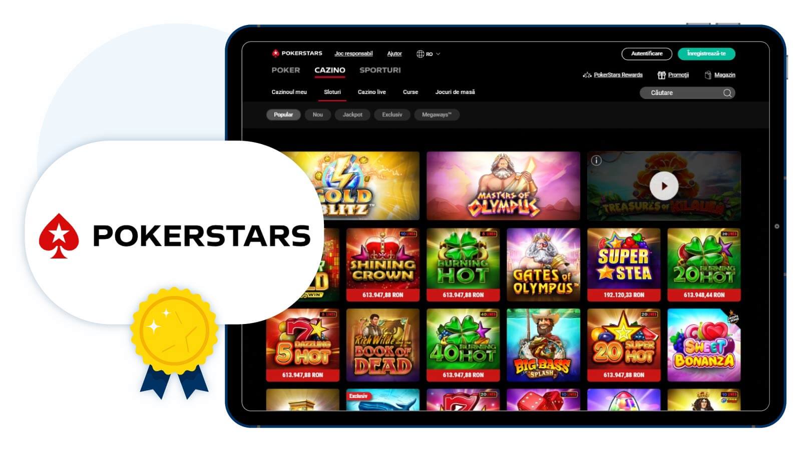 PokerStars Profiți-de-sloturi-clasice